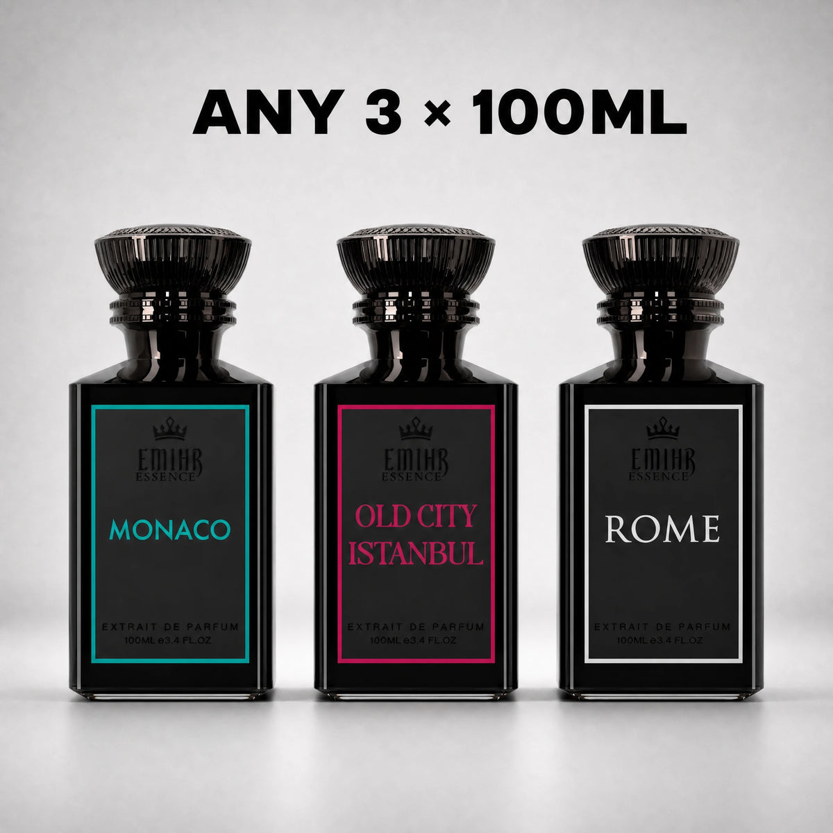 Any 3 × 100ML Extrait de Parfum | Build Your Bundle
