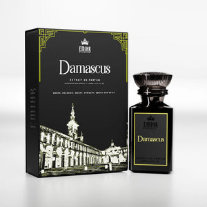 EMIHR Essence Damascus 100ml Extrait de Parfum smoky woody fragrance for men