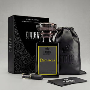 EMIHR Essence Damascus 100ml Extrait de Parfum smoky woody fragrance for men