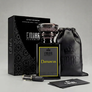 EMIHR Essence Damascus 100ml Extrait de Parfum smoky woody fragrance for men