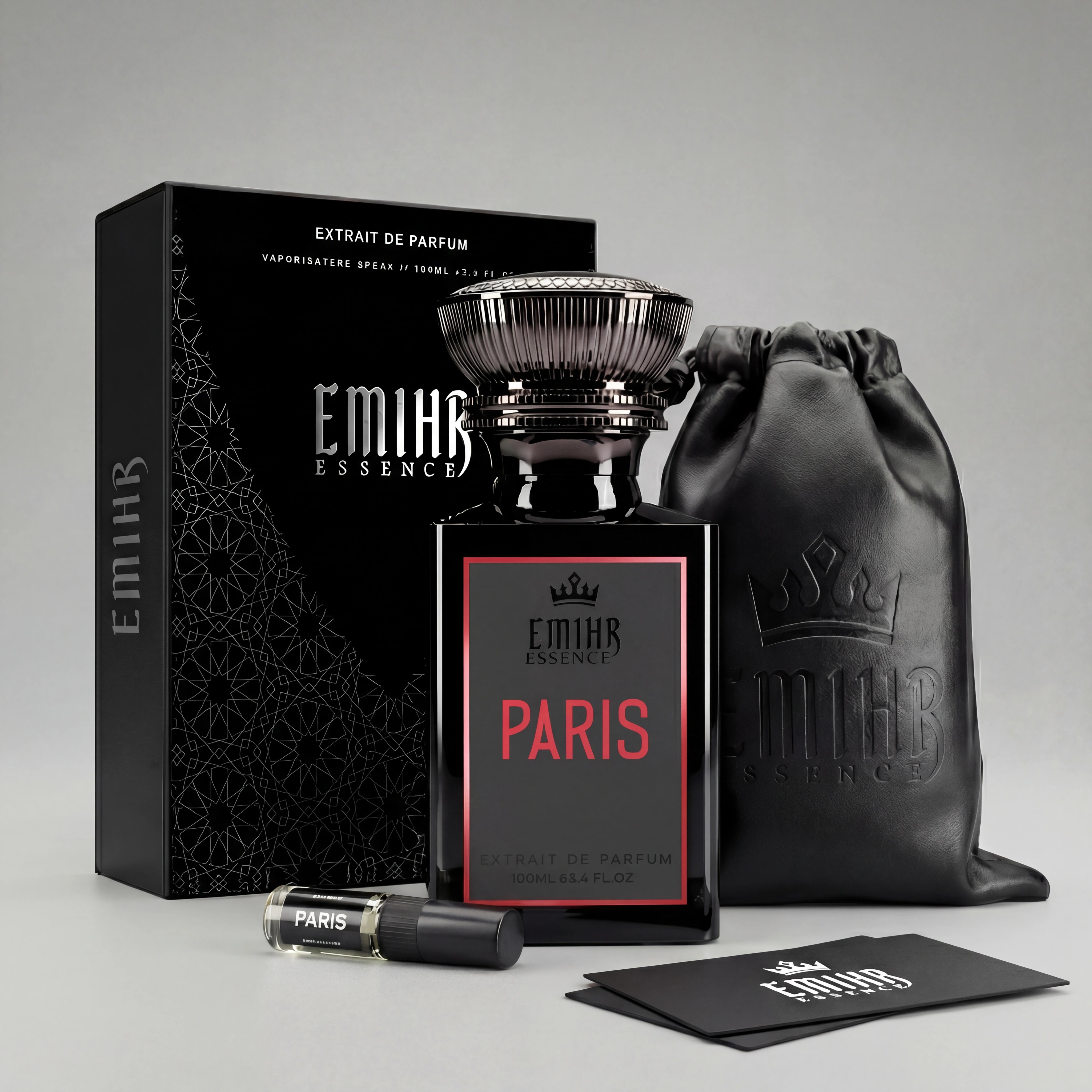 EMIHR Essence Paris 100ml Extrait de Parfum fruity musk fragrance for men