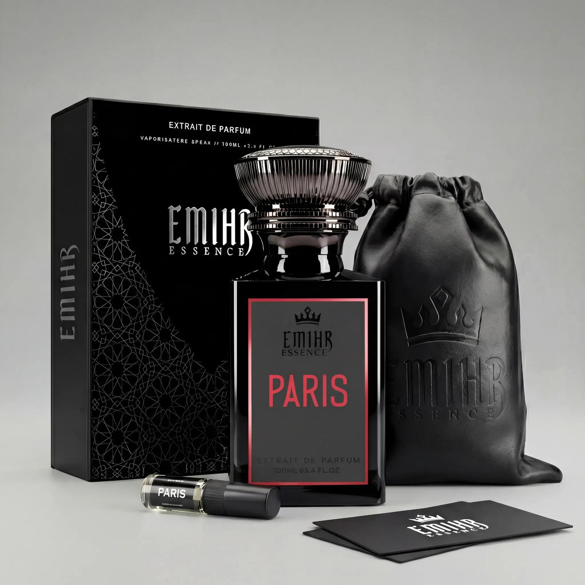 EMIHR Essence Paris 100ml Extrait de Parfum fruity musk fragrance for men
