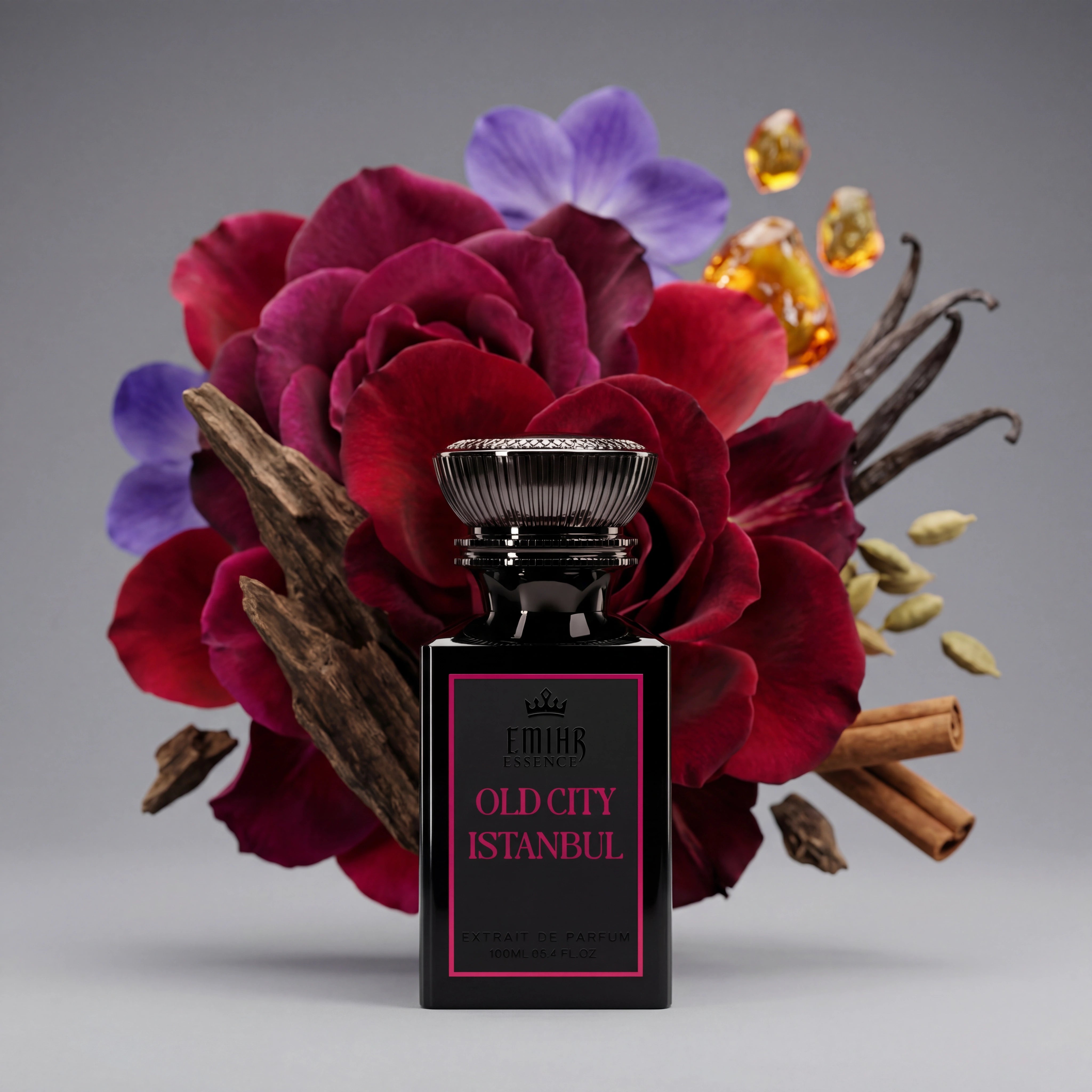 EMIHR Essence Old City Istanbul 100ml Extrait de Parfum rose oud fragrance for men