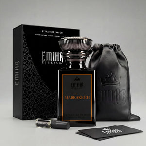 EMIHR Essence Marrakech 100ml Extrait de Parfum leather fragrance for men