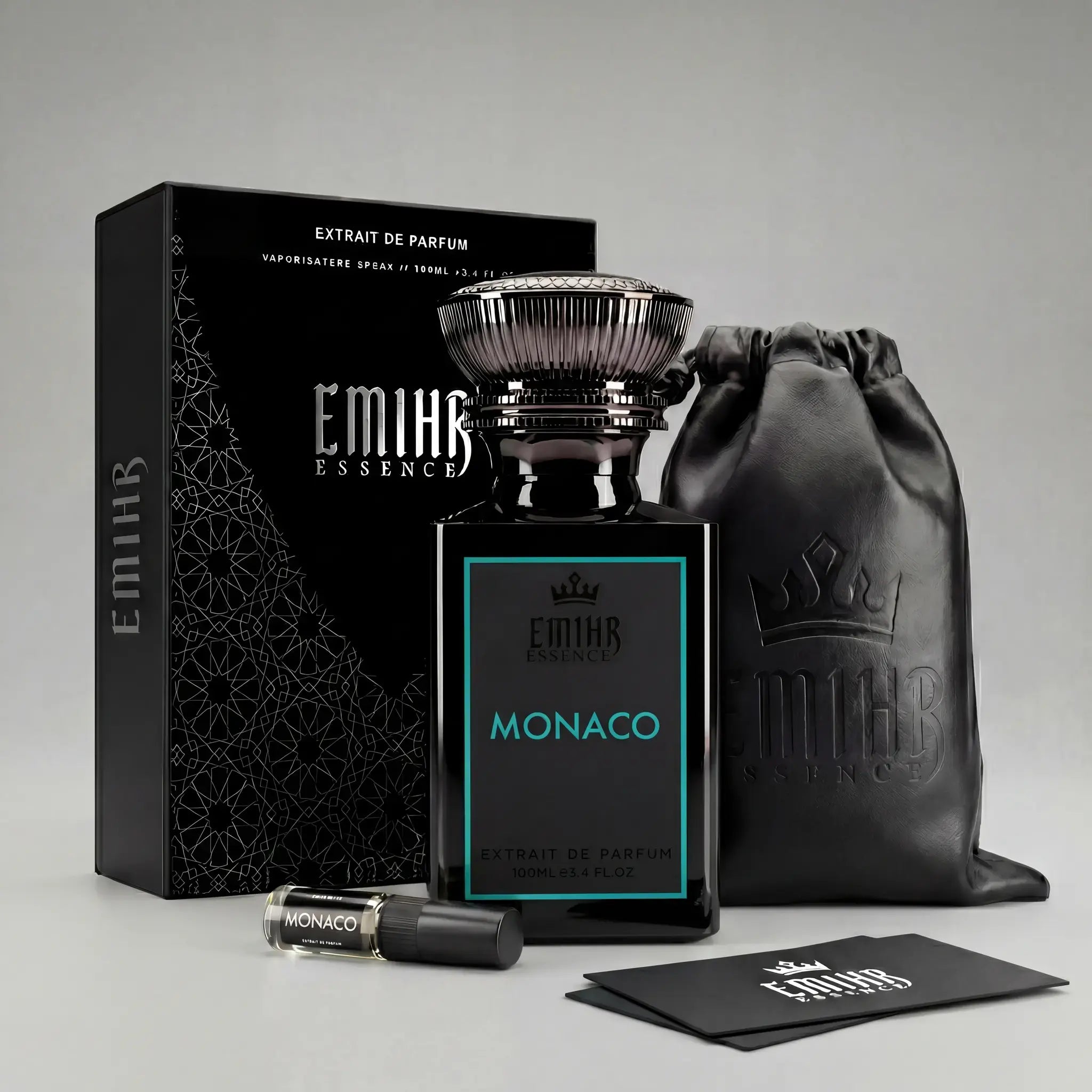 EMIHR Essence Monaco 100ml Extrait de Parfum fresh marine fragrance for men