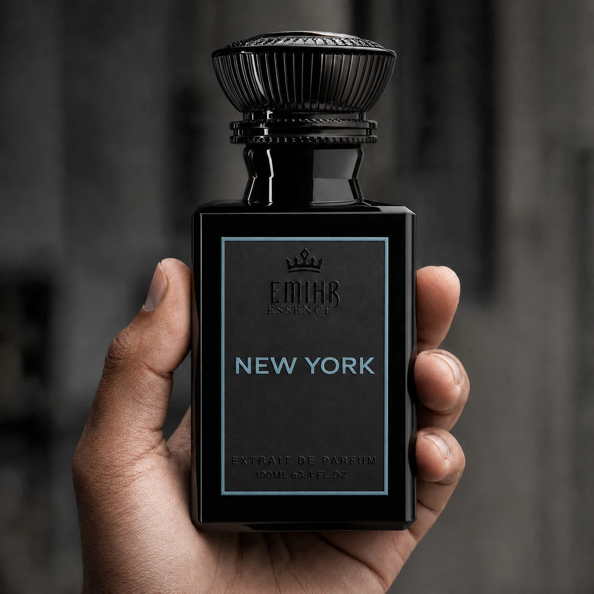 EMIHR Essence New York 100ml Extrait de Parfum mineral suede fragrance for men
