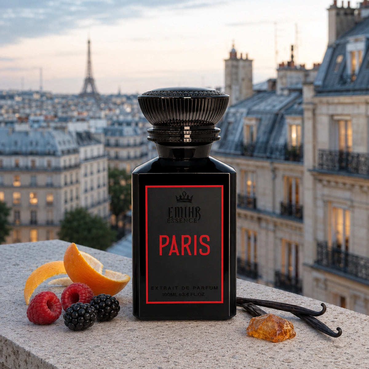 EMIHR Essence Paris 100ml Extrait de Parfum fruity musk fragrance for men